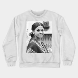 Portrait of an Indigenous Woman Peru Crewneck Sweatshirt